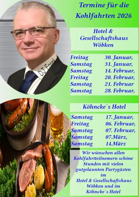 Termine DJ Frank Eiting Kohlfarten